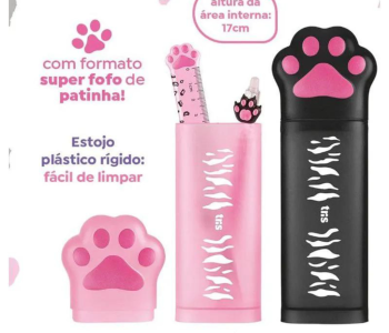 Estojo Plástico Pata Holic Pets Tris Unidade (2)